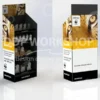 4-shelf eco-friendly cardboard display unit with printed WWF tiger graphics, showcasing plush toys and branded messaging.