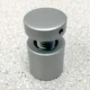 Metal standoff wall mount for staff photo boards, shown against a speckled surface.
