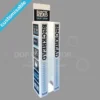 Vertical Blockhead-branded gravity-fed chewing gum display unit with customisable signage and slim profile.
