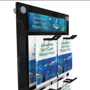 Alternative view of Gift Card Display Wall Mounted - 2x2